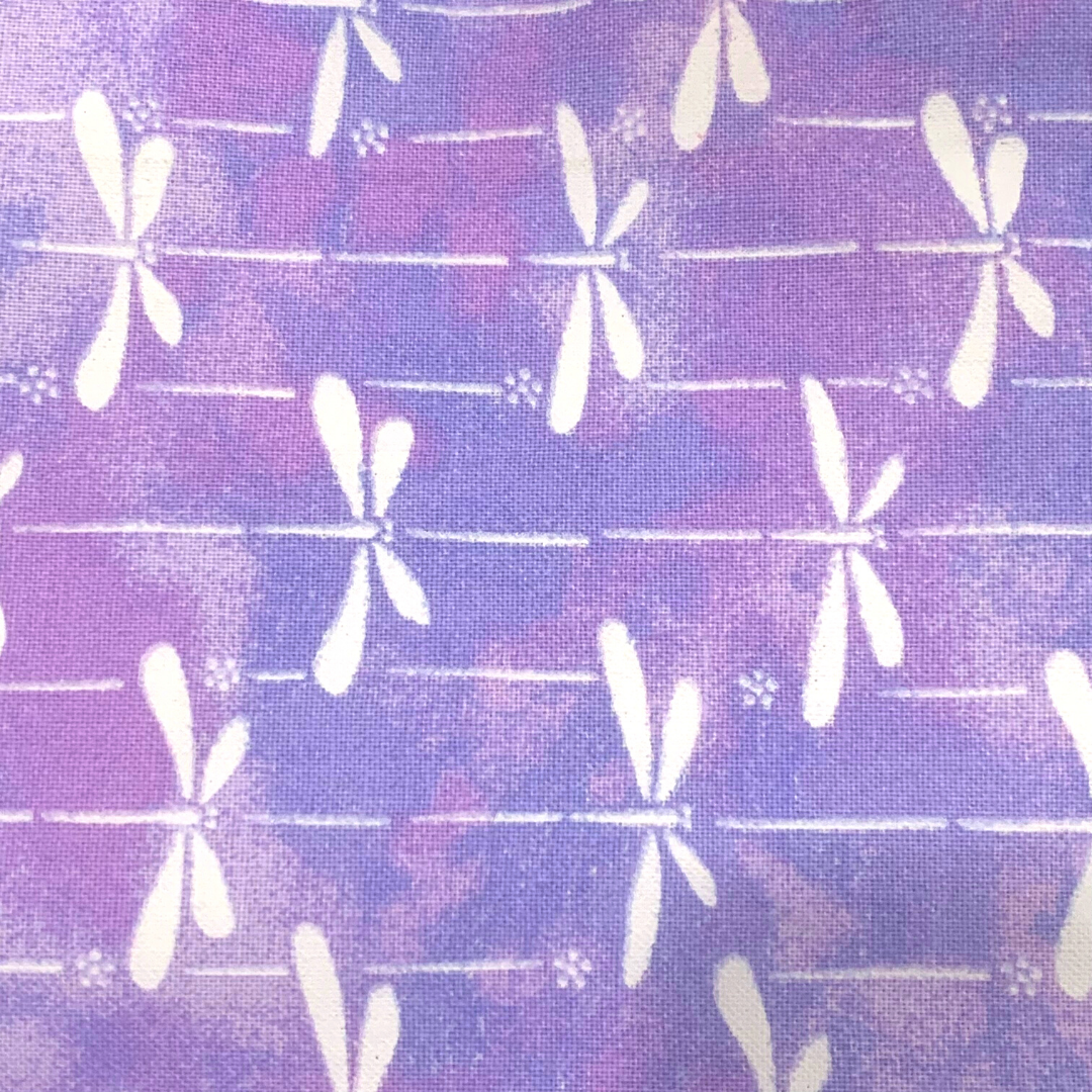 Purple Dragonfly Glitz Phone Bag