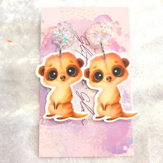 Meerkat Earrings