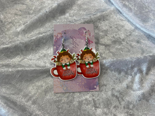 Son Of A Nutcracker Christmas Earrings