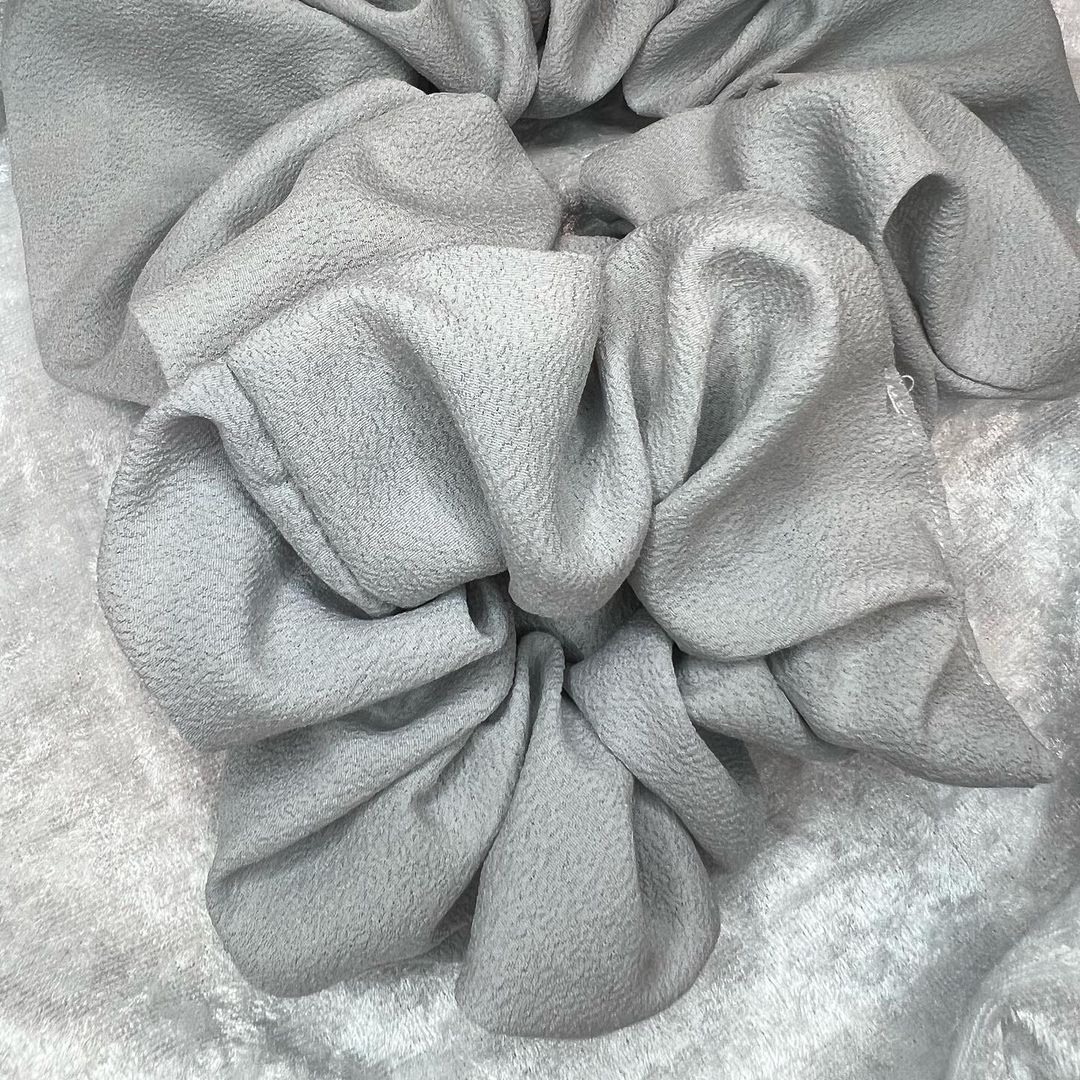 Light Grey Scrunchie