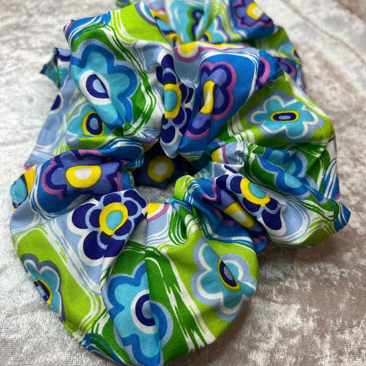 Summer Flowers Scrunchie