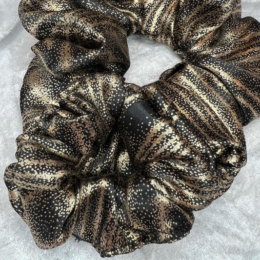 Gold Nights Scrunchie