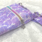 Purple Dragonfly Glitz Phone Bag