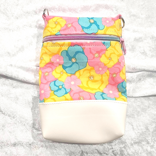 Flower Power Glitz Phone Bag