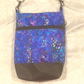 Psychedelic Blue Glitz Phone Bag