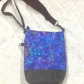 Psychedelic Blue Glitz Phone Bag