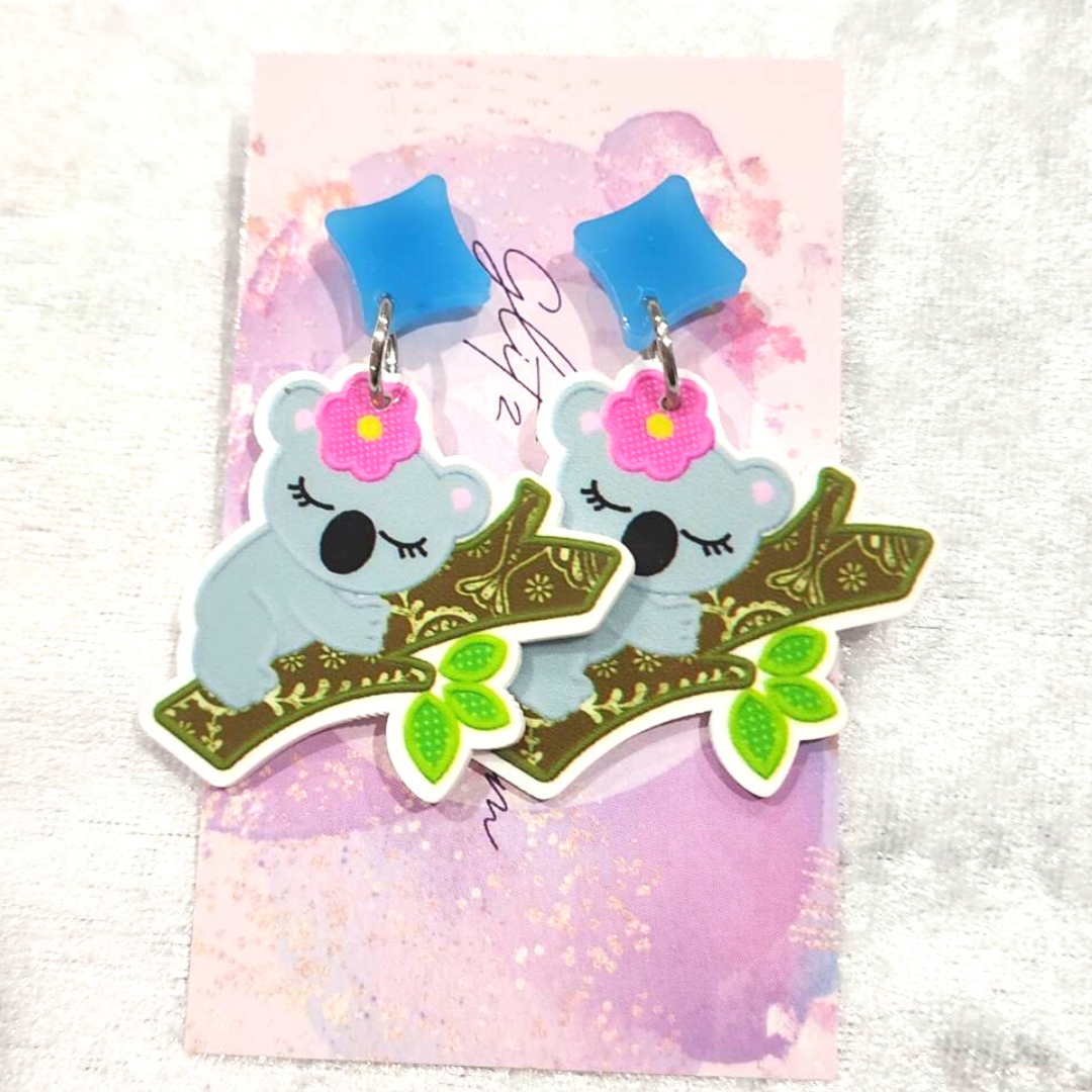 Koala Earrings