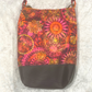 Pink & Orange Psychedelic Glitz Phone Bag