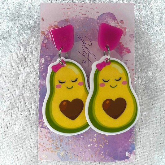 Avocado Earrings