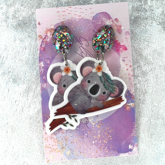 Koala Earrings