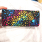 Rainbow Stars Glitz Double Zip Wallet