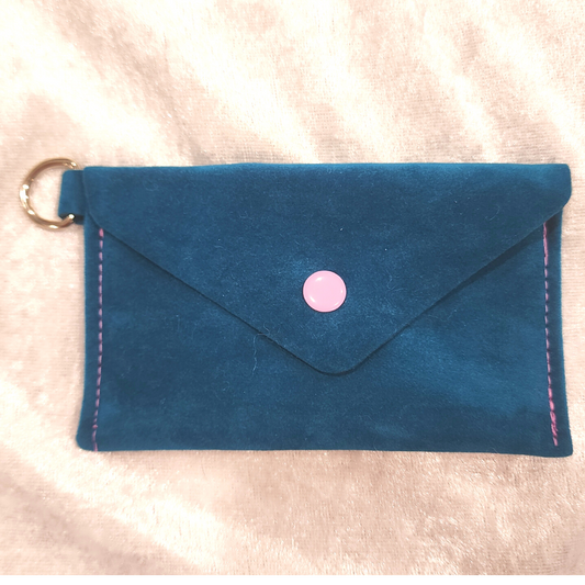 Blue Glitz Coin Purse