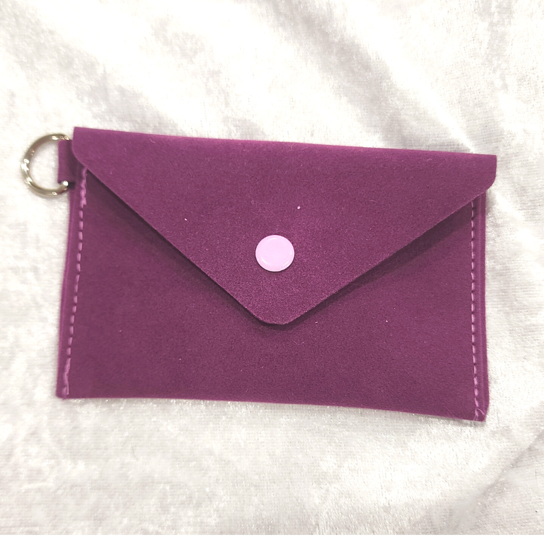 Purple Glitz Coin Purse